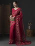 Vasthrlay Botanical Printed Unstitched Black Hs Ethnic Wear