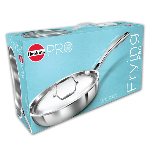 Hawkins Pro 22 cm Frying Pan Triply Stainless Steel Fry Pan