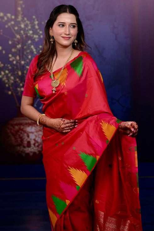 Vasthrlay Kanjivaram Unstitched Blouse Ethnic Wear