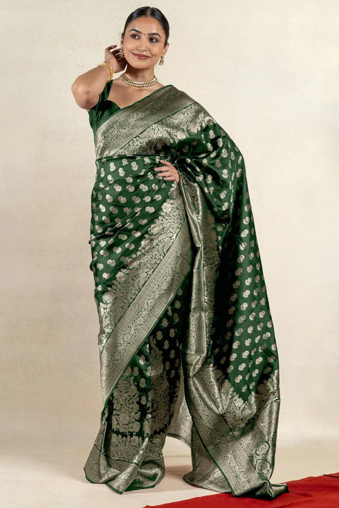 Vasthrlay Banarasi Woven Saree