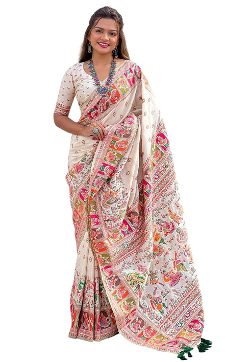 Vasthrlay Kashmiri Minakari Unstitched