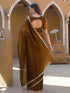 Vasthrlay Shimmer Chiffon Purple Saree