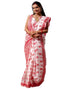 Vasthrlay Womens Banarasi Unstitched Off White Saree