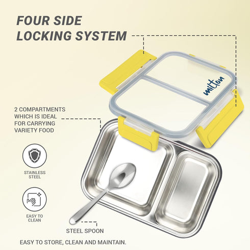 Milton Fun Feast Lunch Box 2 compartments