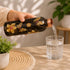Copper Bottle Black Base Floral 1000 ml