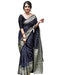 Vasthrlay Banarasi Unstitched Saree