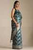 Vasthrlay Beige Tussar Floral