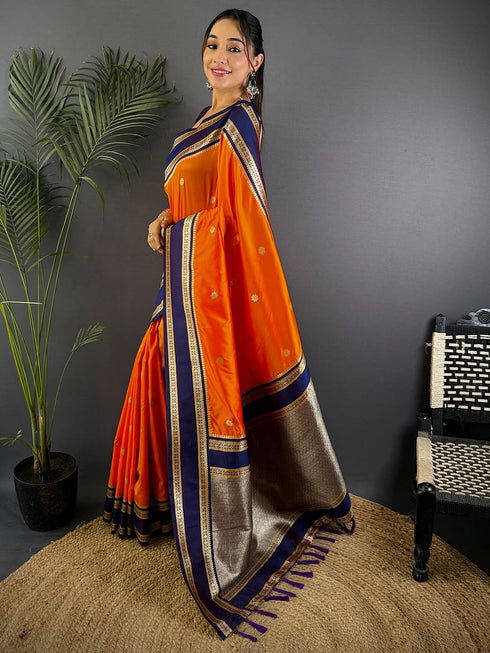 Vasthrlay Kanjivaram Unstitched Blouse Ethnic Wear