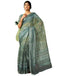 Vasthrlay Womens Cotton Printed Brown Saree