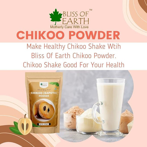 Bliss of Earth Chikoo (Sapota) Powder 200g