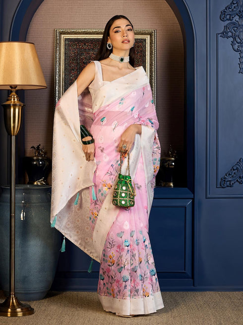 Vasthrlay Printed Unstitched Jt Ethnic Wear