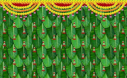 Banana Leaf Decoration