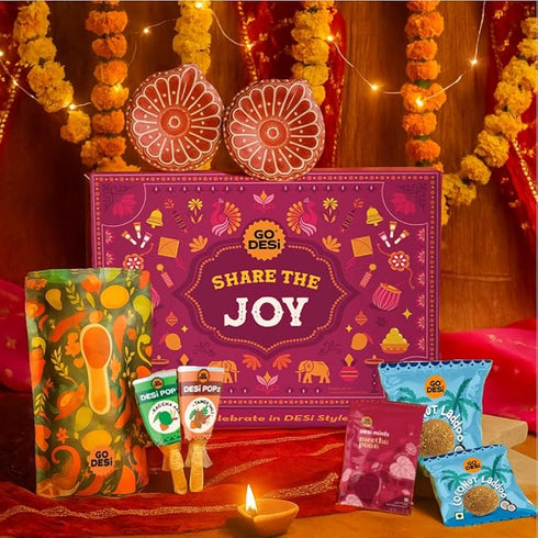 GO DESi Diwali Gift Box - 12 Items