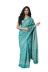 Jalther Handicrafts Women'S Ikat Hand Block Print Jaipuri Cotton Mulmul Saree