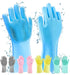 HUSB® Gloves Magic Silicone Dish Washing Gloves