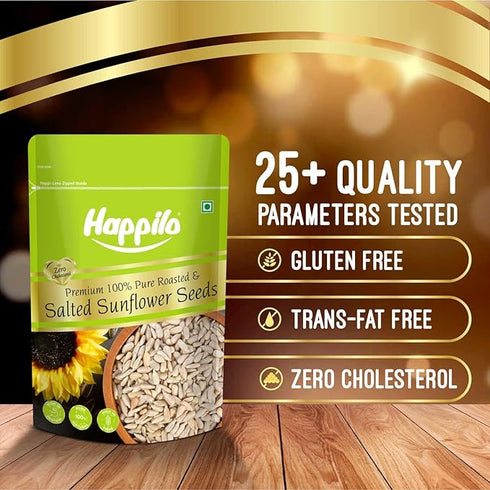 Happilo Premium Roasted & Salted Sunflower Seeds