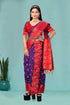 Vasthrlay Paithani Maharashtrian Contrast Traditional