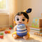 Mantra Chanting Soft Toy (25 Cm) Baby Krishna Musical Soft Plush Toy