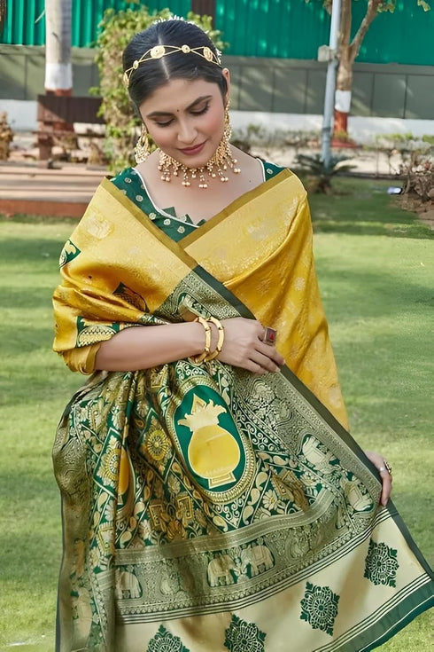 Vasthrlay Banarasi Kanjivaram Printed Az Ys Houseful Ethnic Wear