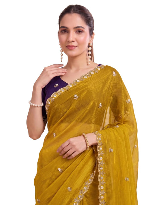 Vasthrlay Chiffon Unstitched
