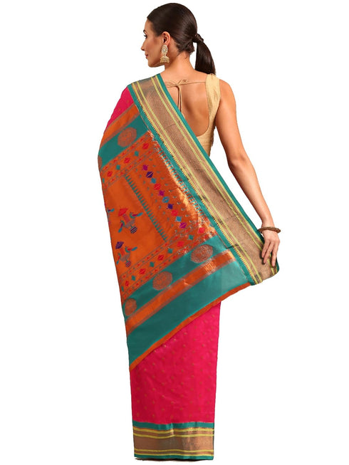 Vasthrlay Paithani Bottle Saree