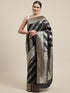 Vasthrlay Silver Banarasi Saree