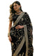 Vasthrlay Georgette Printed Dark Saree