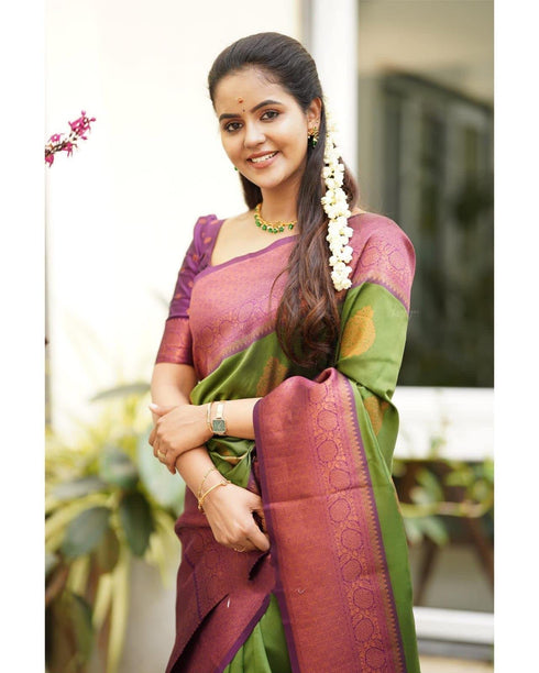 Vasthrlay Kanchipuram Kanjivaram Traditional Unstitched