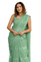 Vasthrlay Fashion Georgette Green Ethnic Wear