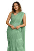 Vasthrlay Fashion Georgette Green Ethnic Wear