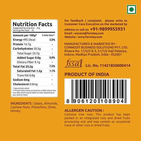 Farmley Date Bites 200 gm