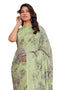 Vasthrlay Fashion Chiffon Georgette Coral Ethnic Wear