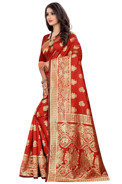 VasthrlayWomen's Kanchipuram Saree