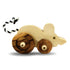 Wooden Mouse Pull-Along Toy for Toddlers | Natural Solid Wood Toy