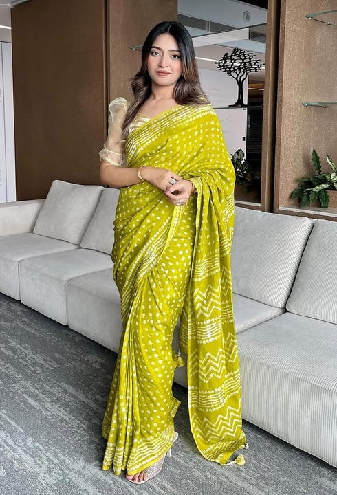 Vasthrlay Trendy Printed Lightweight Festive