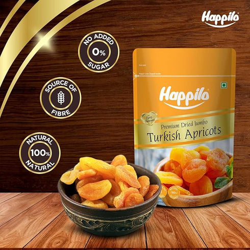 Happilo Dried Premium Turkish Apricots