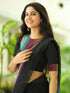 Vasthrlay Handloom Unstitched White Ethnic Wear