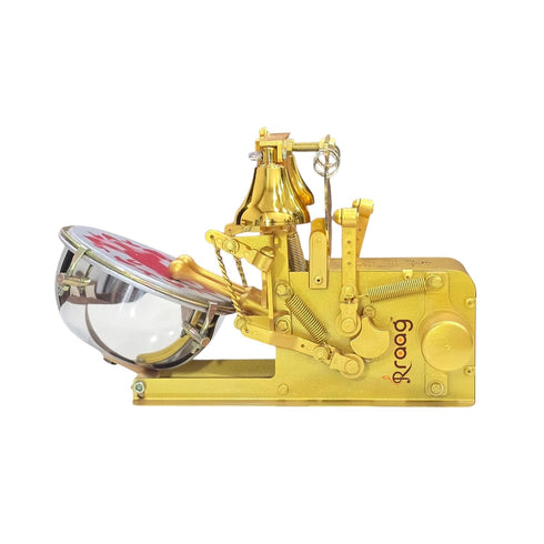 Simple Aarti Machine with Nagada Bell & Jalar - Laser Cut Mahadev Design