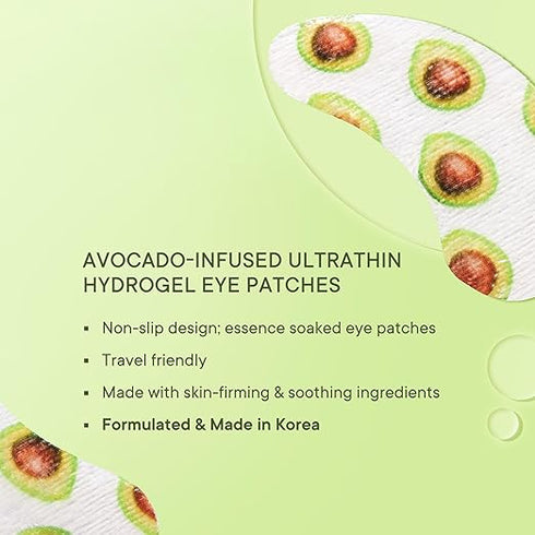 Quench Bravocado Brightening Under Eye Hydrogel Mask