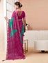 Vasthrlay Bandhani Unstitched 3728s2630n Deep Magenta1