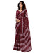 Vasthrlay Womens Printed Unstitched Dark Green Saree