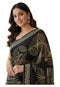 Vasthrlay Georgette Traditional Az Ys Pehenva Brown Rr Ethnic Wear