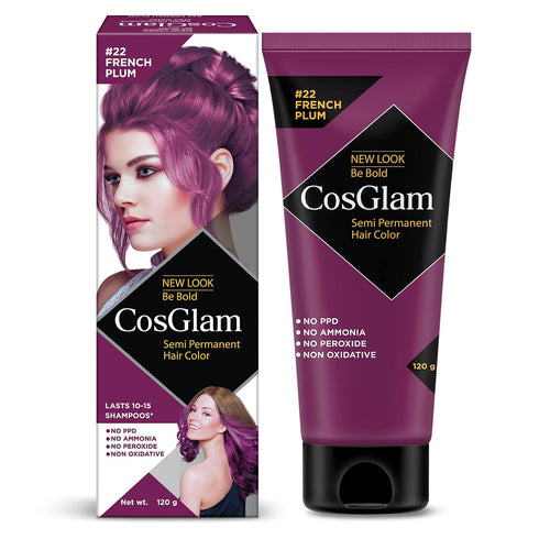 Semi Permanent Hair Color for Women & Men #22 French Plum
