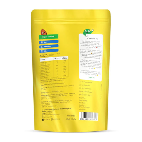 Little Joys 100% Natural Dates Powder