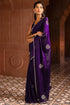 Vasthrlay Purple Organza Saree