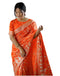 Vasthrlay Banarasi Weaving Unstitched Blue Saree