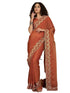 Vasthrlay Georgette Embroidery Dusty Saree