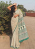 Vasthrlay Elegant Designer Off White Festival