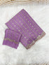 Vasthrlay Lavender Embroidery Saree