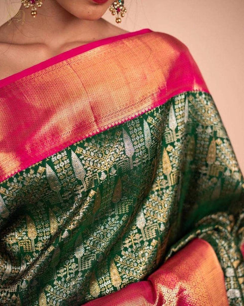 Vasthrlay Kanjivaram Festive Saree